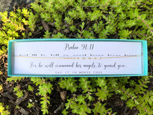 Psalm 91:11 Dot & Dash Necklace