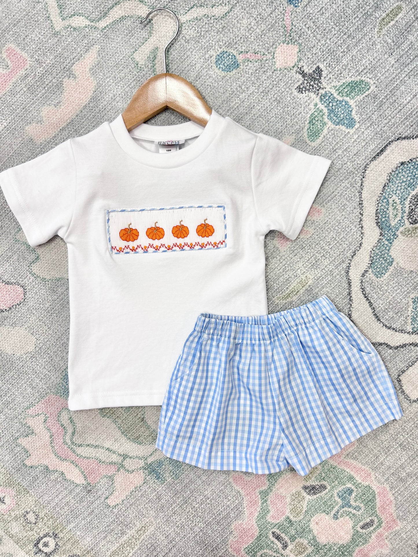 Blue Pumpkins Beau Short Set