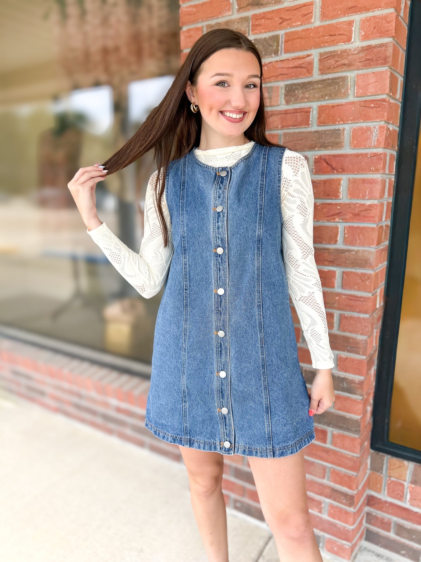 Denim Darling Mini Dress