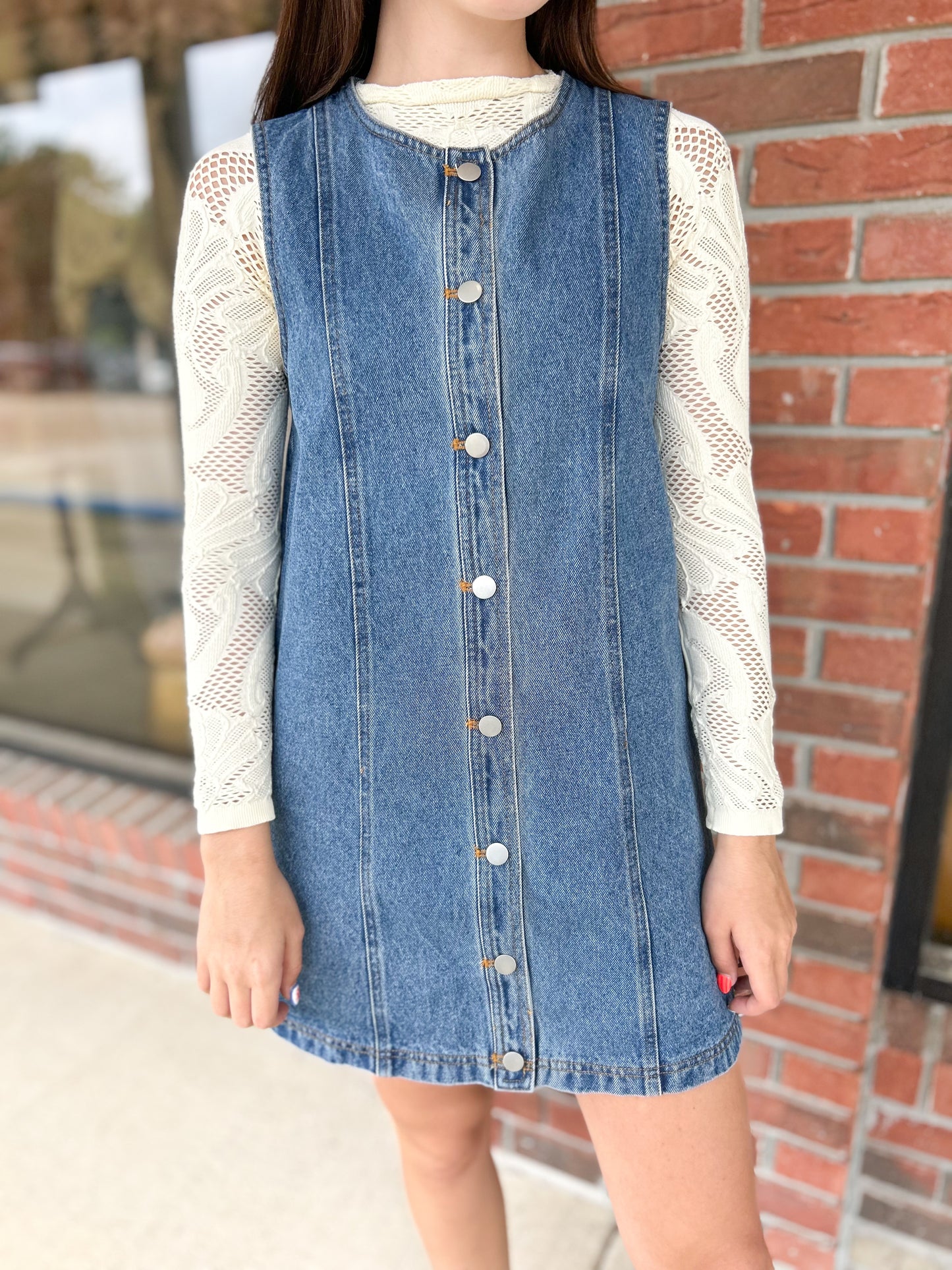 Denim Darling Mini Dress