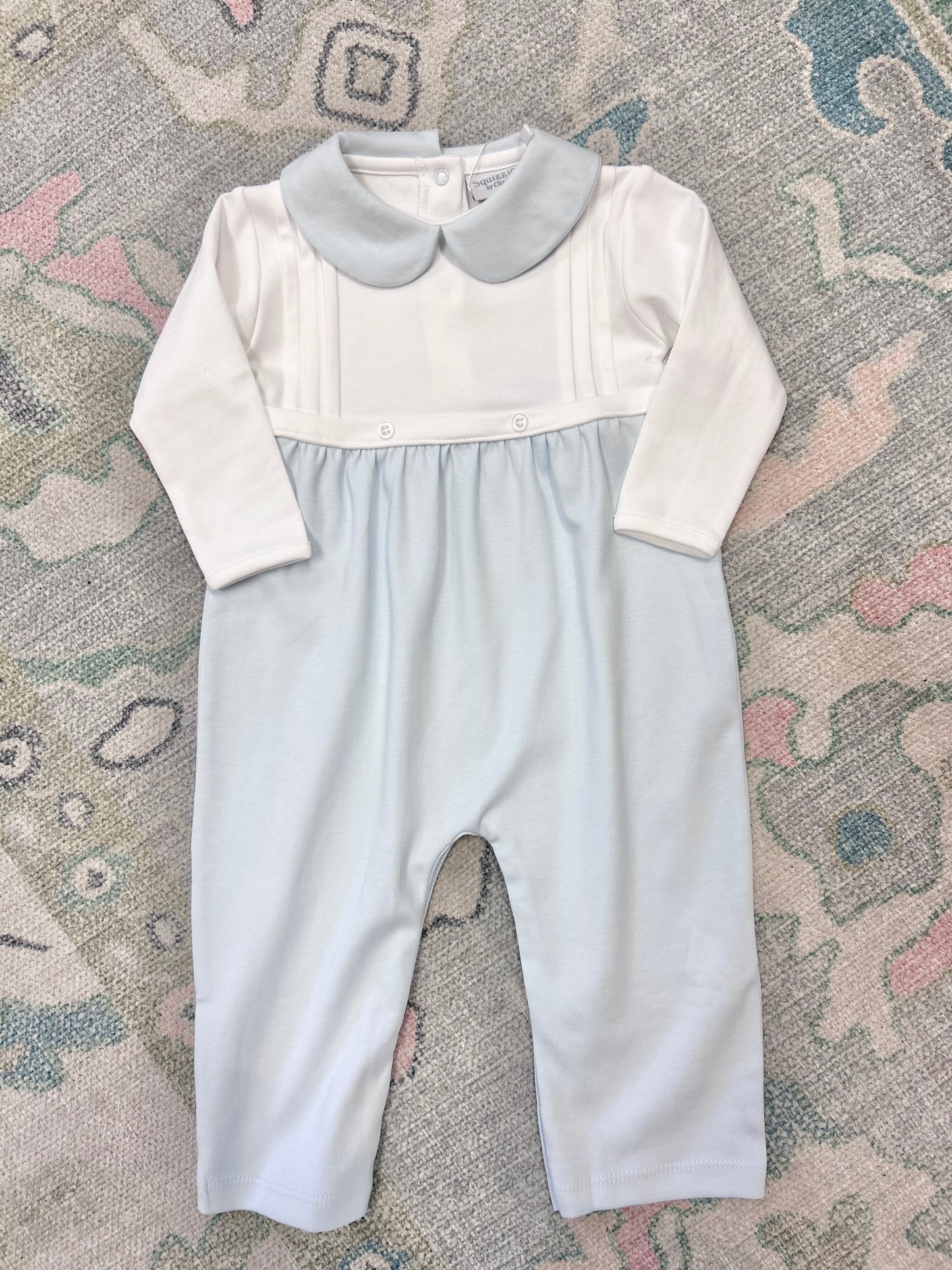 Baby Blue Longall with Yoke