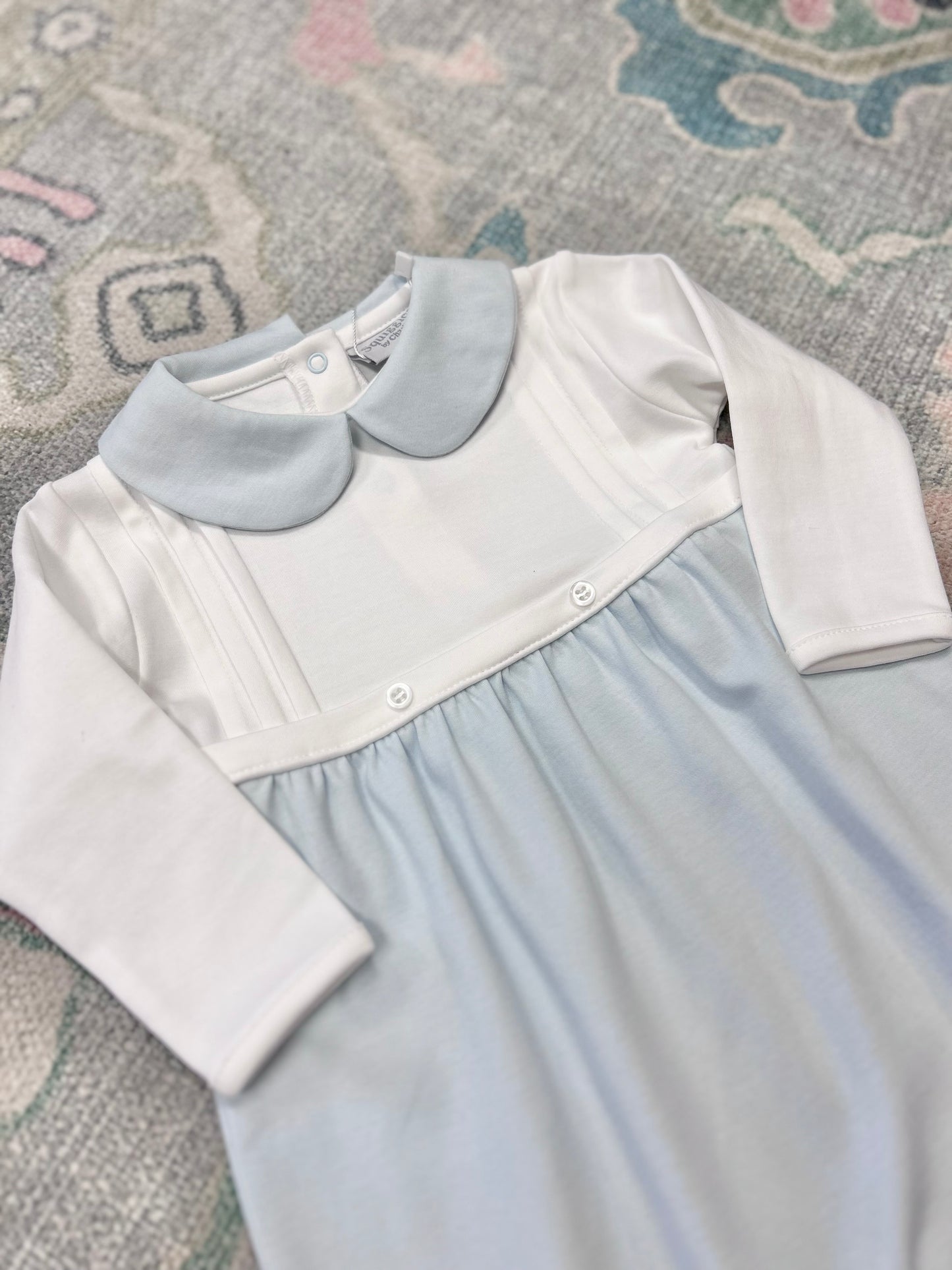 Baby Blue Longall with Yoke