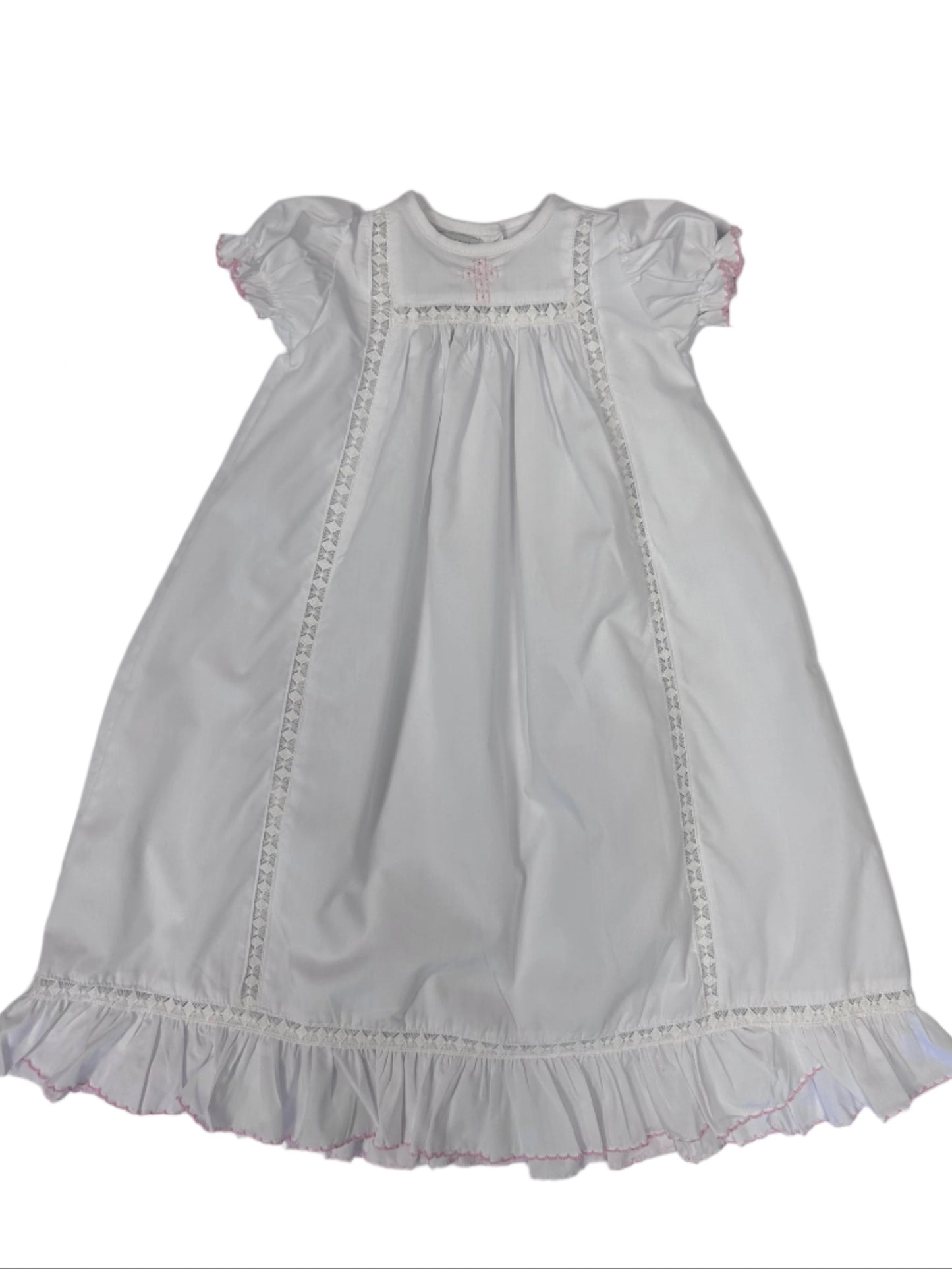 Pink Cross Day Gown