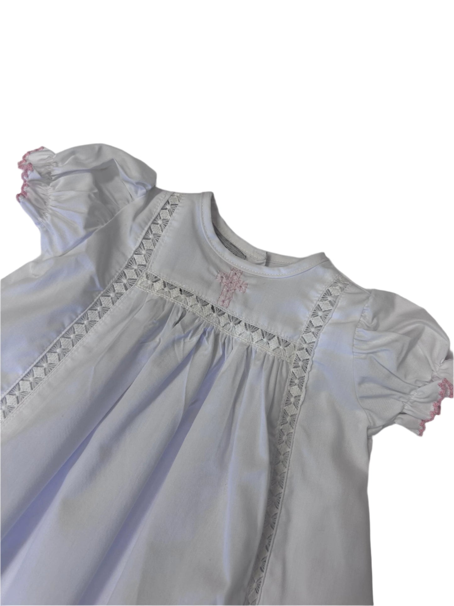 Pink Cross Day Gown