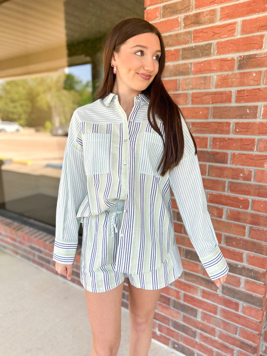 Blue & Sage Weekend Getaway Set