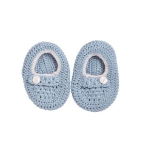 Crochet Baby Booties (Multiple Colors Available)