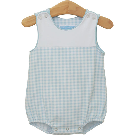 Madden Bubble - Light Blue Gingham