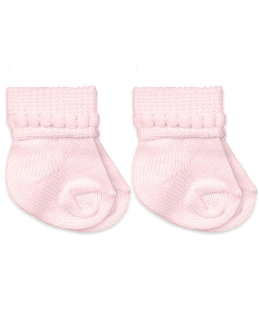 Pink Bubble Bootie Socks 2-Pair Pack