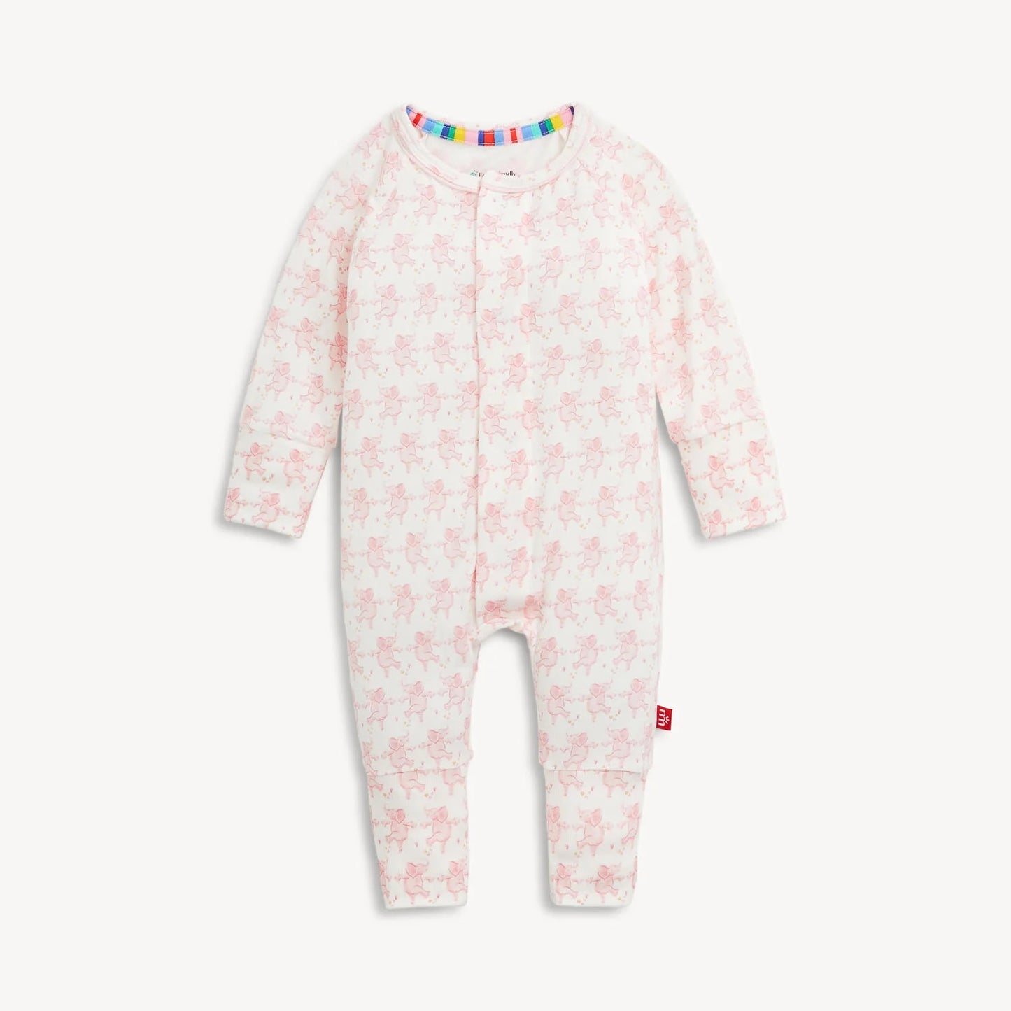 Trunkettes Pink Modal Convertible Coverall