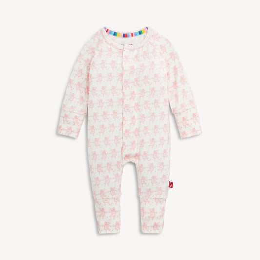 Trunkettes Pink Modal Convertible Coverall
