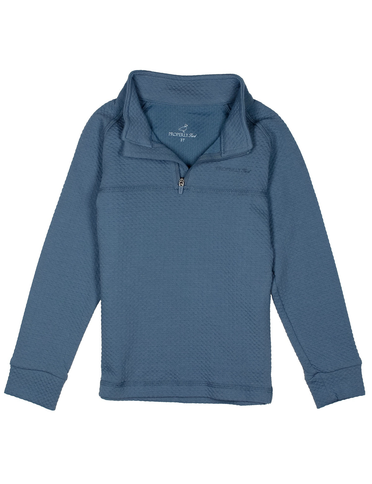 Properly Tied Boys Palmetto Pullover - Denim