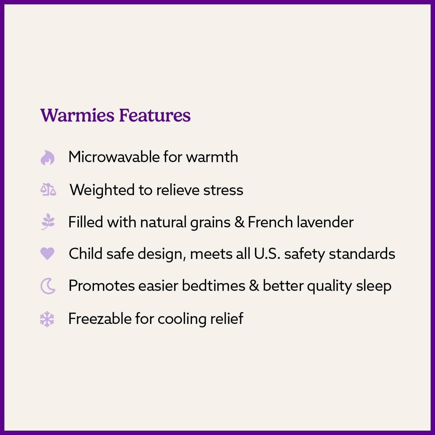 Brown Curly Bear Warmies Junior