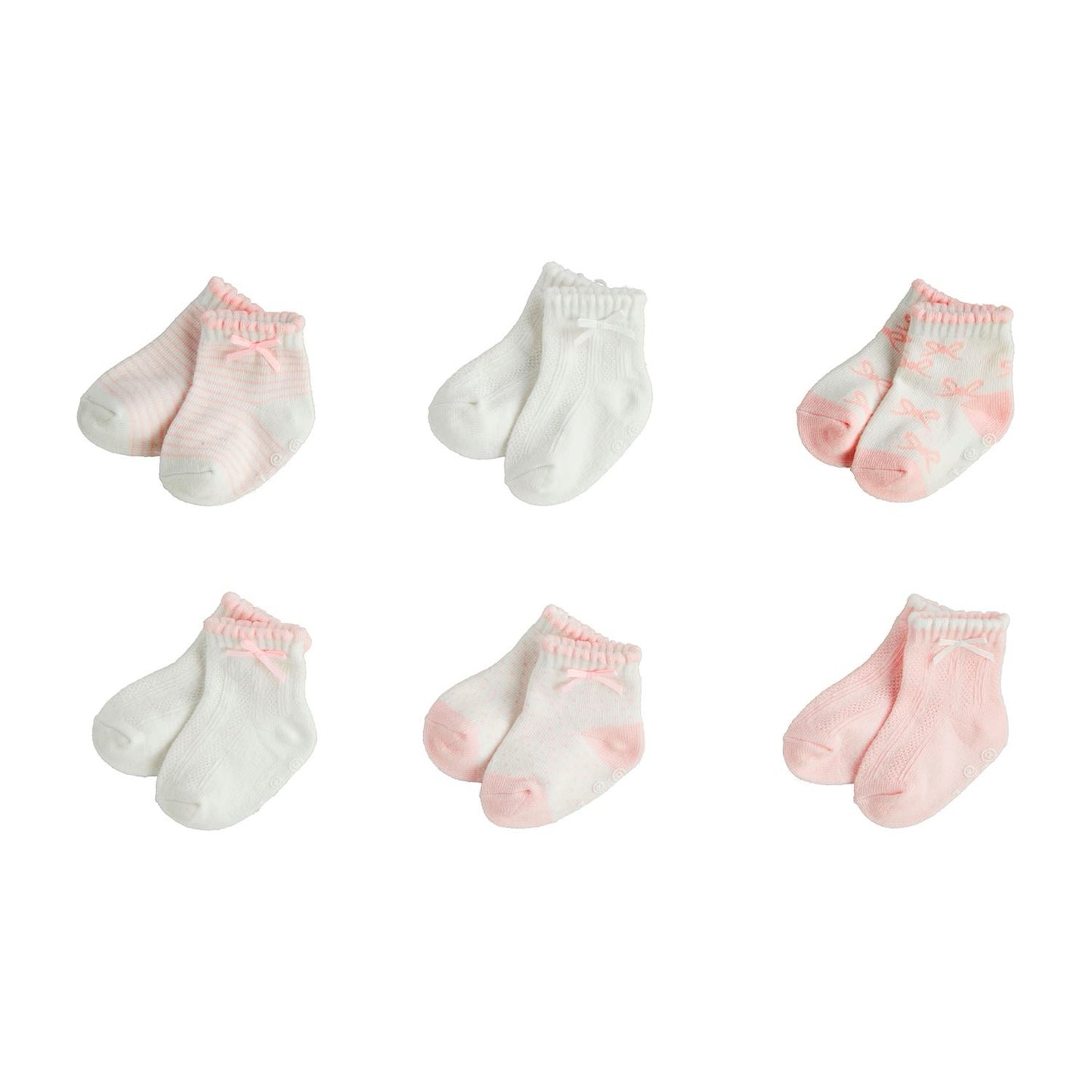 Pink Baby Socks (Multiple Prints Available)