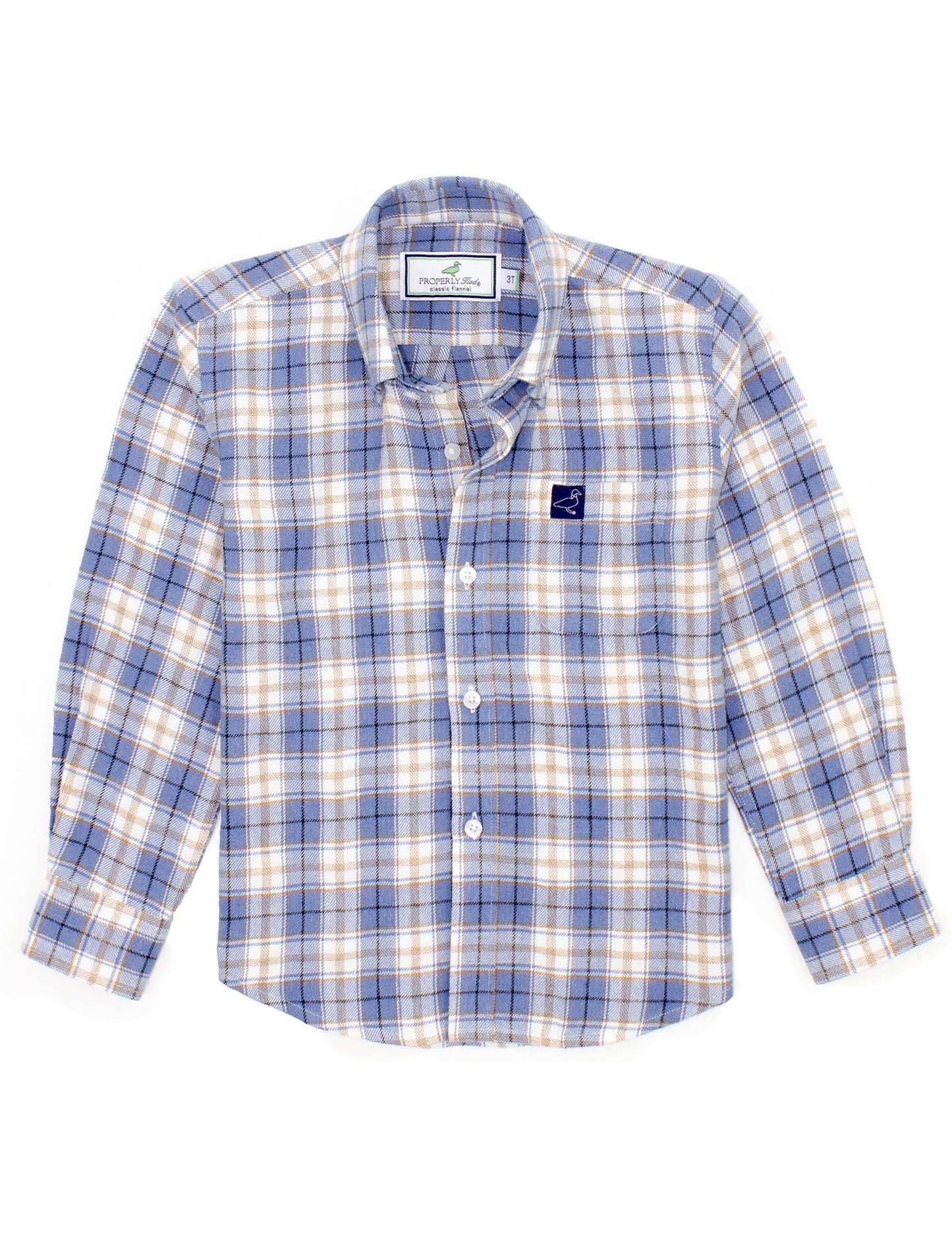 Boy's Classic Flannel - Winter Breeze