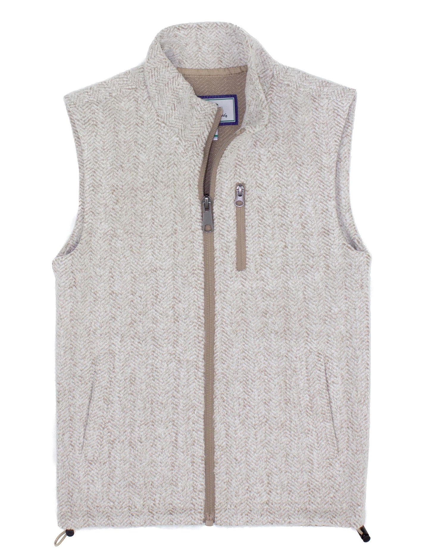 Boy's Upland Vest - Cream