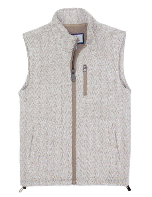 Boy's Upland Vest - Cream
