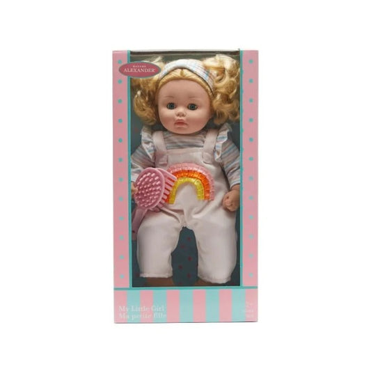 Madame Alexander 14" My Little Girl® Rainbow Overalls Doll