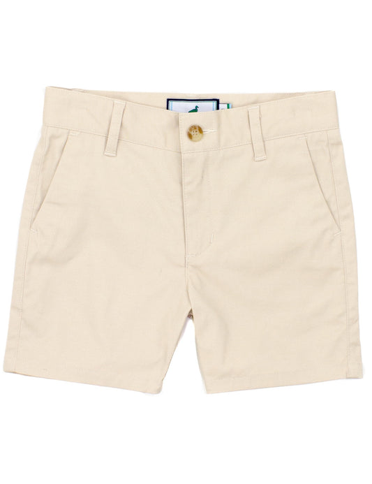 Properly Tied Boys Khaki Patriot Shorts