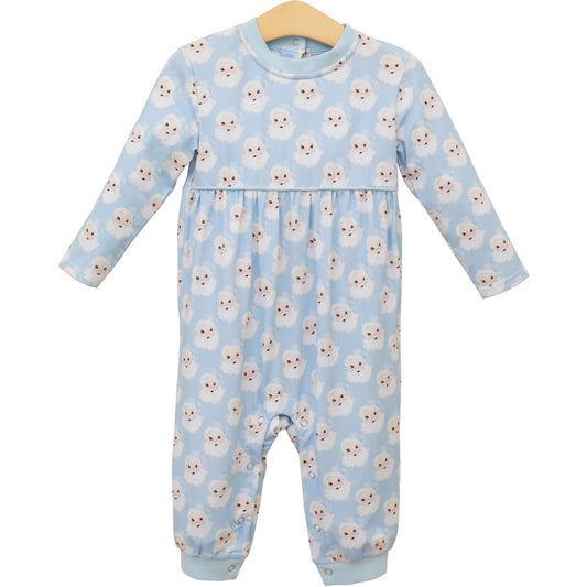 Boy's Jolly Santa Romper