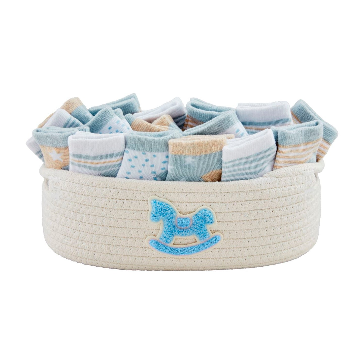 Blue Infant Socks (Multiple Prints Available)