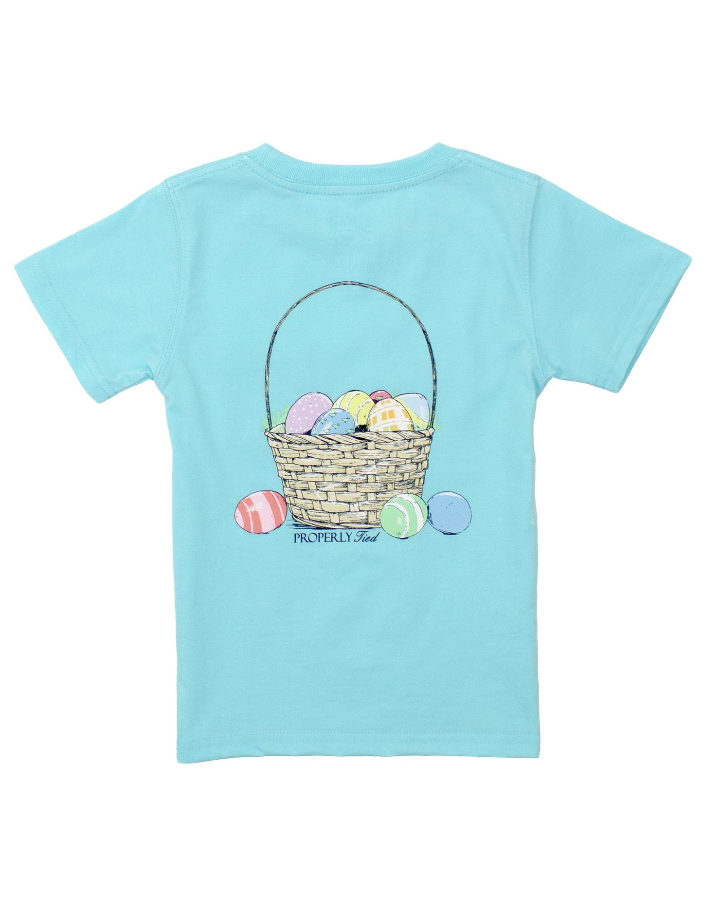 Properly Tied Boys Easter Basket Short Sleeve - Artic