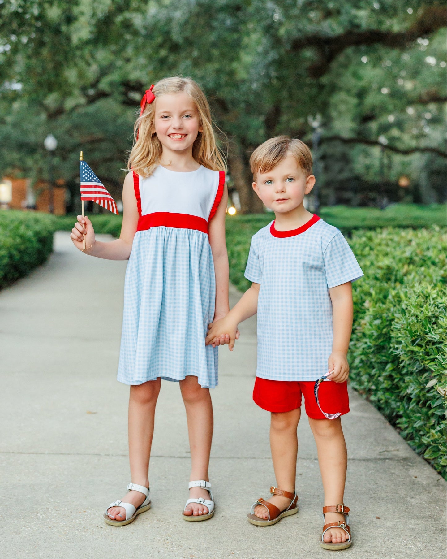 Sophia Dress - Southern Summer Gingham