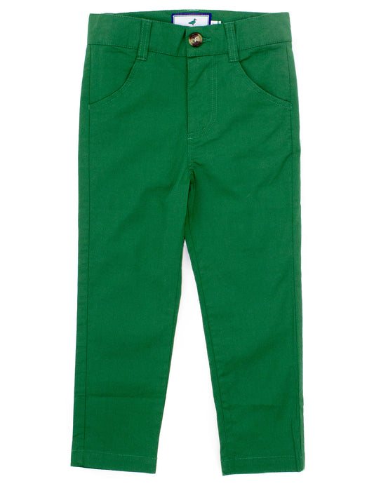 Boys Hunter Green Charleston Pant