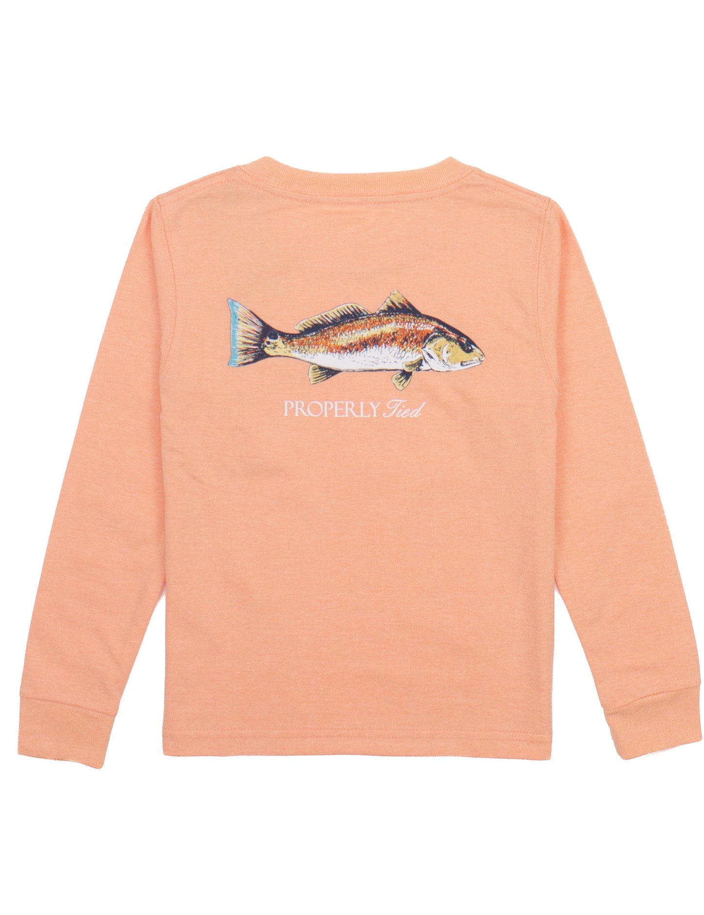 Melon Redfish Long Sleeve Tee