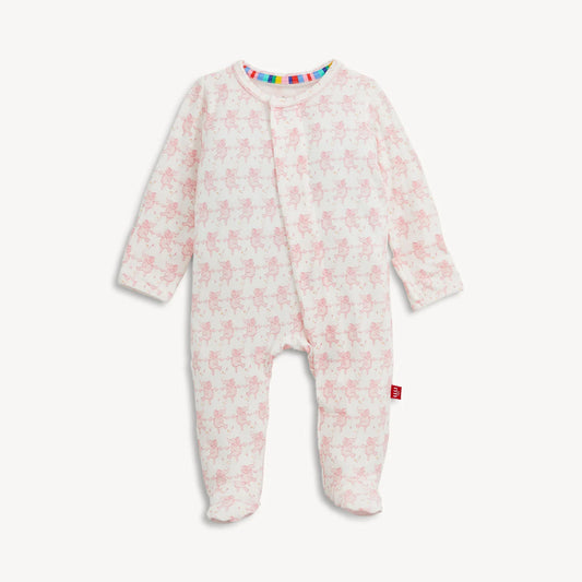 Trunkettes Pink Modal Footie