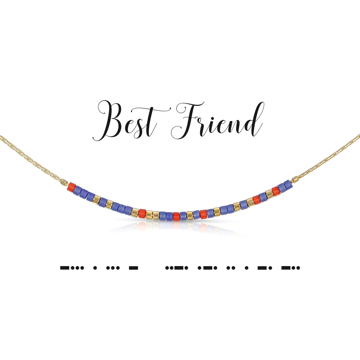Best Friend Dot & Dash Necklace