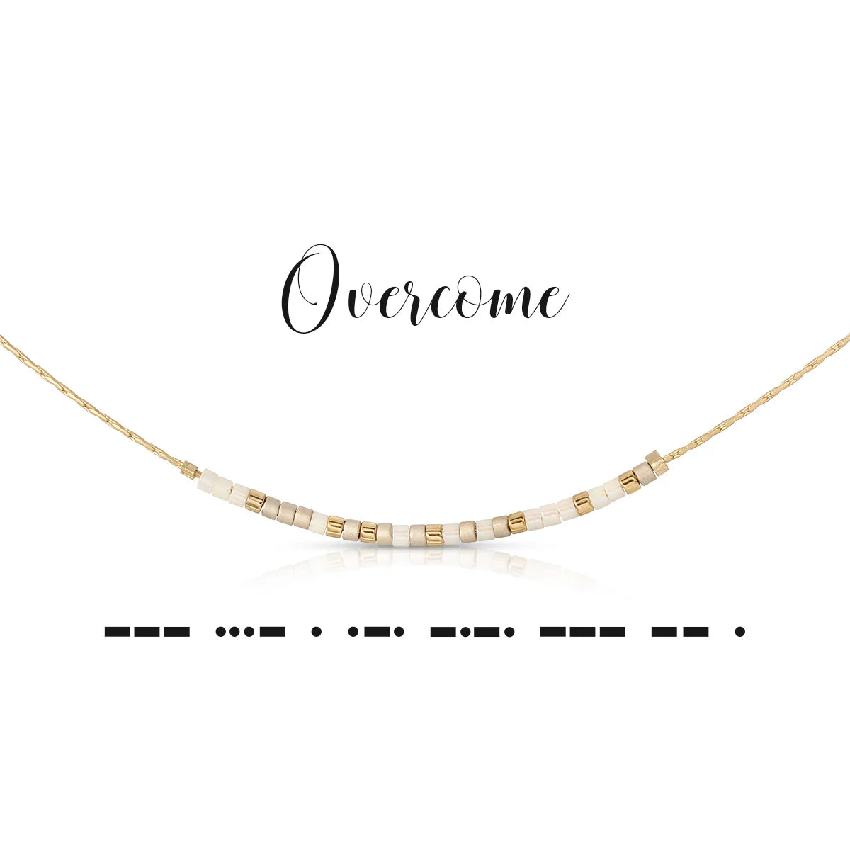 Overcome Dot & Dash Necklace