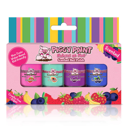 Scented Fruit Fairy Gift Set: Kids Non-Toxic Nail Polish
