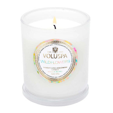 Voluspa Wildflowers 9.5 oz. Classic Candle