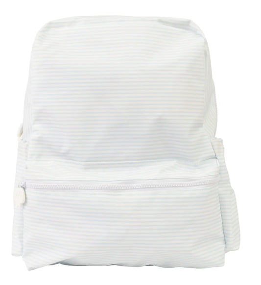 The Backpack - Light Blue Stripe