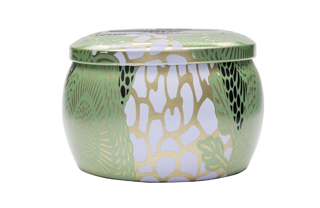 Voluspa White Cypress Mini Tin Candle