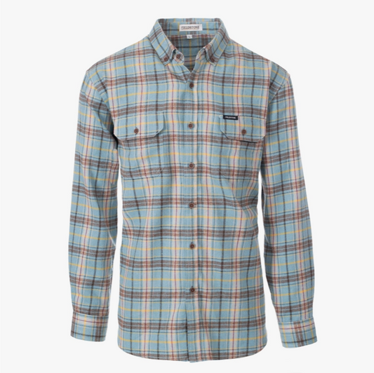 Fieldstone Craftsman Blue Flannel Shirt