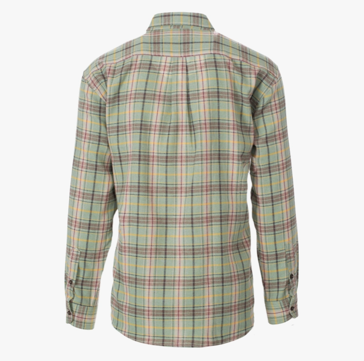 Fieldstone Craftsman Sage Flannel Shirt