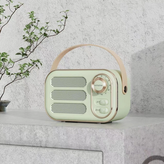 Mint Vintage Bluetooth Speaker