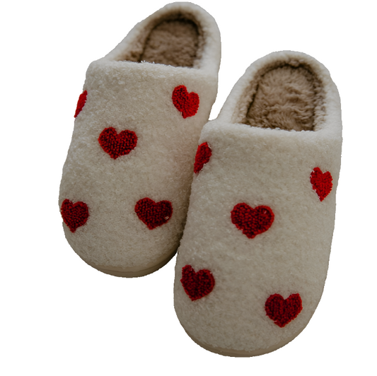 Red Heart House Slippers