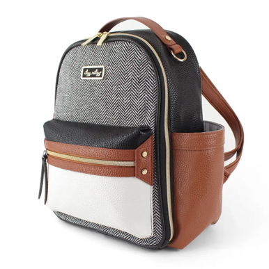 Coffee & Cream Itzy Mini Diaper Bag
