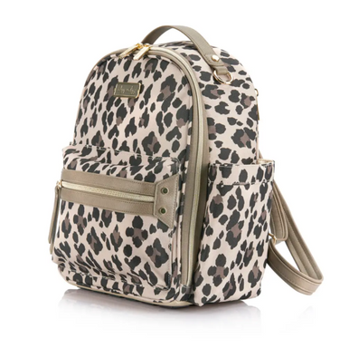 Leopard Itzy Mini Diaper Bag