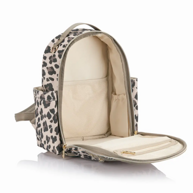 Leopard Itzy Mini Diaper Bag