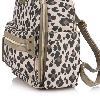 Leopard Itzy Mini Diaper Bag