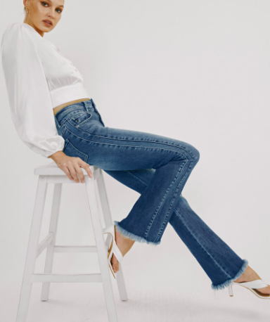 Lexington High Rise Bootcut Kancan Jeans