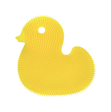 Yellow Duck Silicone Bath Scrub