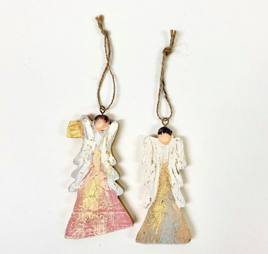 Hand Painted Angel Ornament