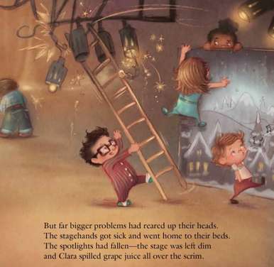 The Nutcracker's A Night Before Christmas Book