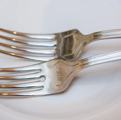 Mr. & Mrs. Cake Fork Set