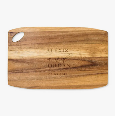 Large Rectangle Personalized Cutting Board