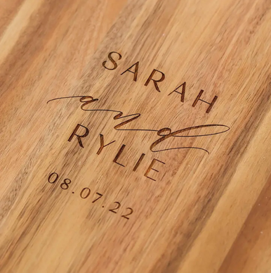 Large Rectangle Personalized Cutting Board